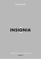 Insignia NS-C4113 User Manual (Spanish)