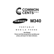 Samsung SPH-M340 User Manual (user Manual) (ver.f3) (English)