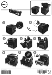 Dell B5460dn Dell  Mono Laser Printer  Mono Laser Printer Replacing the fuser
