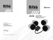 Boss Audio MC470B User Manual V2
