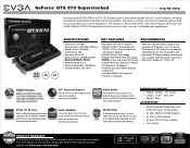EVGA GeForce GTX 570 Superclocked PDF Spec Sheet