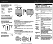 Insignia NS-DS9PDVD15 Quick Setup Guide (English)