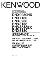 Kenwood DNX6180 dnx9980hd (pdf)