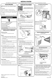 KitchenAid KRFF507HWH Quick Reference Manual