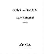 ZyXEL U-336S User Guide