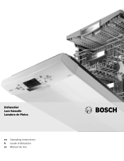 Bosch SPX5ES55UC Instructions for Use