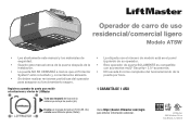 LiftMaster ATSW ATSW Light Duty Commercial/Residential Trolley Operator Manual - Spanish