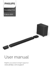 Philips B97 User manual
