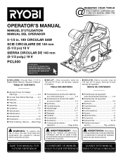 Ryobi PCL500B Operation Manual