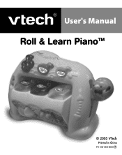 Vtech Roll & Learn Piano User Manual