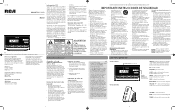 RCA RC10 User Manual - RC10 (Spanish)