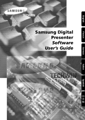 Samsung SDP-950STA Software Guide