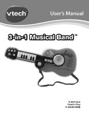 Vtech 3-in-1 Musical Band User Manual