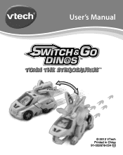 Vtech Switch & Go Dinos - Tonn the Stegosaurus User Manual