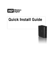 Western Digital WDG1U5000 Quick Install Guide (pdf)