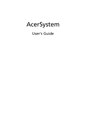 Acer AX1200-U1510A User Guide
