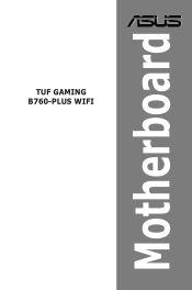 Asus TUF GAMING B760-PLUS WIFI Users Manual English