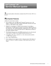 Dell Latitude LM Service Manual Update