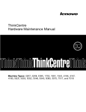Lenovo ThinkCentre M81 Hardware Maintenance Manual