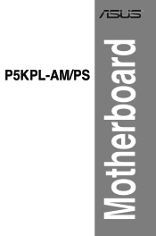 Asus P5KPL-CM 1600 User Manual