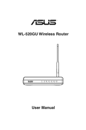 Asus WL-520G User Manual
