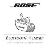 Bose Bluetooth Owner's guide