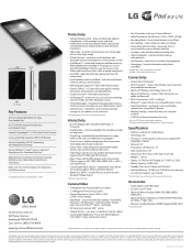 LG VK810 Specification - English