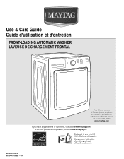 Maytag MHW3000BW Use & Care Guide