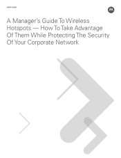 Motorola WS5100 User Manual