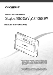 Olympus Stylus 1050 SW Stylus 1050 SW Manuel d'instructions (Français)