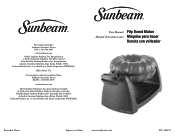 Sunbeam FPSBFDM922 User Manual