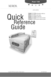Xerox 7400V_N Quick Reference Guide