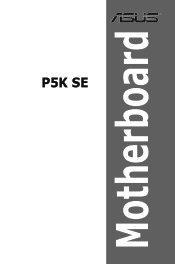 Asus P5K SE P5K SE user's manual