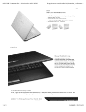 Asus X53E-RS32 Brochure
