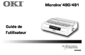 Oki ML490 ML490/491 Guide de l'utilisateur, Francais