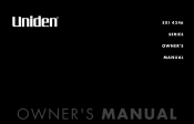 Uniden EXI4246 English Owners Manual