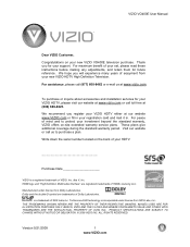 Vizio VO400E VO400E User Manual