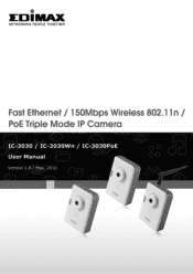Edimax IC-3030PoE Manual