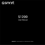 Gigabyte GSmart S1200 User Manual - GSmart S1200_WM6.5 English Version