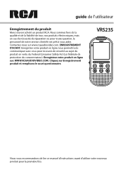 RCA VR5235 Owner/User Manual French