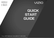 Vizio E291-A1 E291-A1 Quick Start Guide