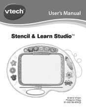 Vtech Stencil & Learn Studio User Manual