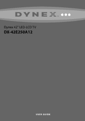 Dynex DX-42E250A12 User Manual (English)