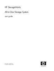 HP AiO400t HP StorageWorks All-in-One Storage System User Guide (440583-005, February 2008)