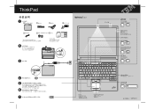 Lenovo ThinkPad R50 Chinese (Traditional)  - Setup Guide for ThinkPad R50, T41 Series