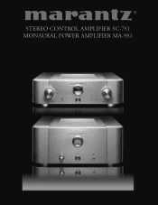 Marantz SC-7S1 Reference Series Sheet