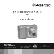 Polaroid I836 User Manual