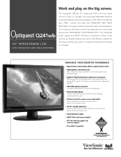 ViewSonic Q241WB Q241WB PDF Spec Sheet