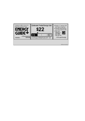 LG 65UF8600 Additional Link - Energy Guide