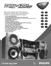 Philips FWC780 Leaflet